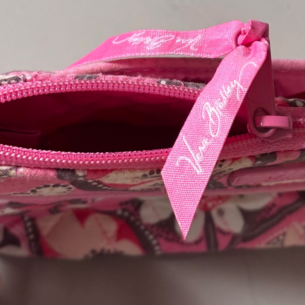Vera Bradley Allione Quilted Blush Blossom Paisley Floral Crossbody Bag - Picture 3 of 8